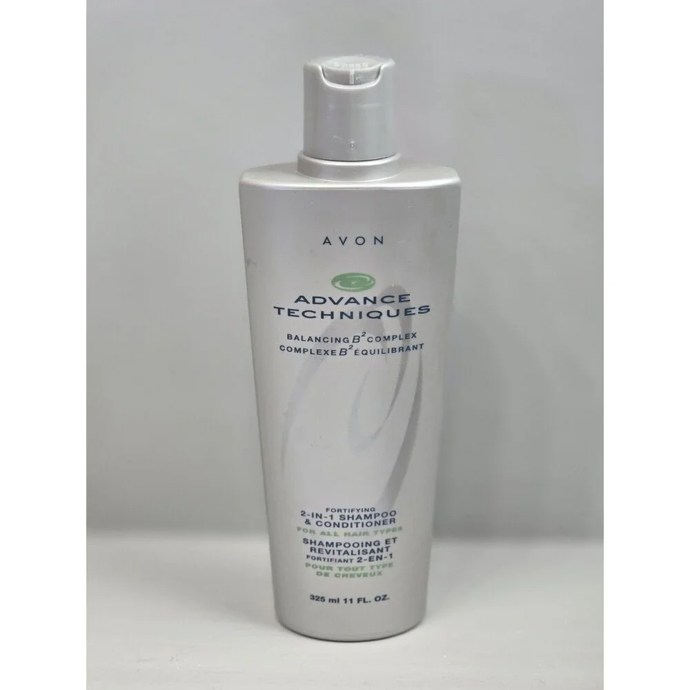 Avon Advance Techniques 2-in-1 Shampoo & Conditioner 11 Oz New Fortifying Sealed